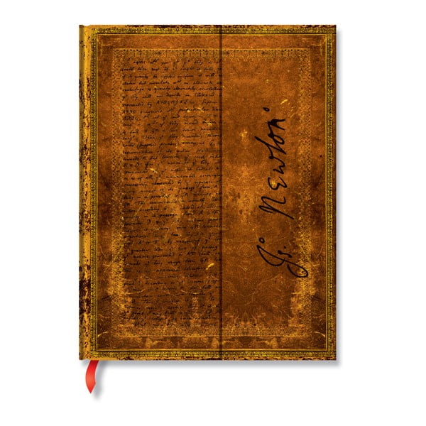 Caiet cu copertă tare Paperblanks Newton, 18 x 23 cm