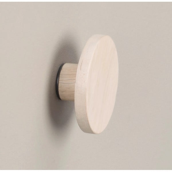 Cârlig maro deschis de montat pe perete din lemn de stejar Milford – Rowico-image-1