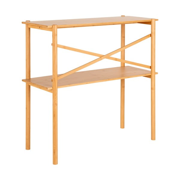 Masă consolă în culoare naturală din bambus 32x83 cm Manaus – House Nordic-image-2