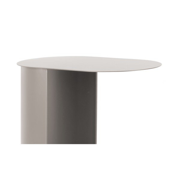 Măsuțe auxiliare 2 buc. din metal 30x45 cm Riqueza Oval – Leitmotiv-image-2