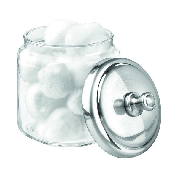 Recipient din sticlă cu capac iDesign Apothecary-image-2