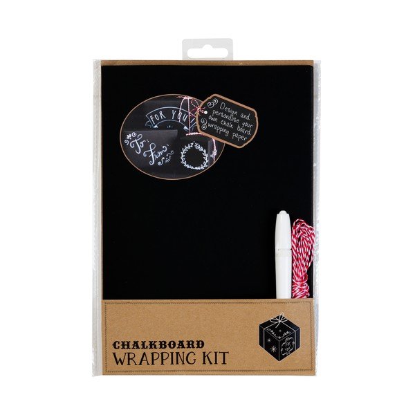 Set pentru împachetat cadouri, Chalkboard-image-1