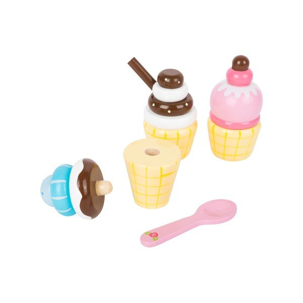 Set înghețată din lemn pentru copii Legler Cream Cone-image-4