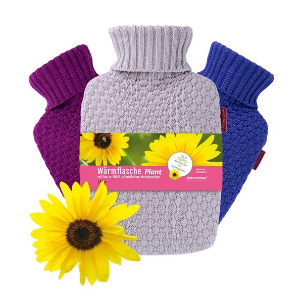 Termofor bej din bumbac organic 1,8 l Eco Classic Comfort – Hugo Frosch-image-1