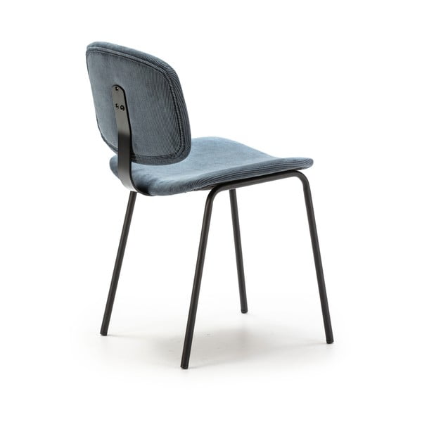 Scaune de dining albastre 2 buc. Arus – Marckeric-image-3