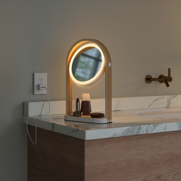 Oglindă cosmetică (mărire 10x) 12x38 cm Bellwood – Umbra-image-3