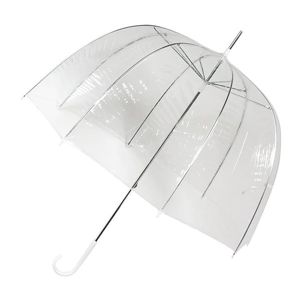 Umbrelă transparentă rezistentă la vânt Ambiance Birdcage Falconetti, ⌀ 77 cm