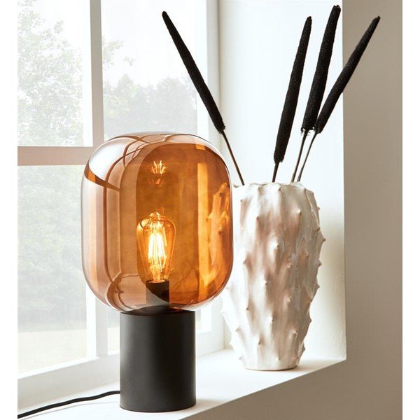 Veioză din sticlă Markslöjd Brooklyn, înălțime 43,5 cm-image-1