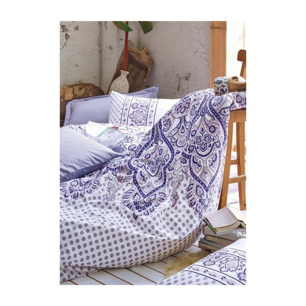 Lenjerie de pat din bumbac Vesta, 200 x 220 cm-image-1