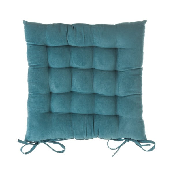 Pernă pentru scaun Casa Selección Antelina, 40 x 40 cm, albastru