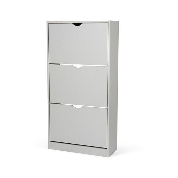 Pantofar gri cu deschidere înclinată 60x118x24 cm Stelo – Bonami Essentials