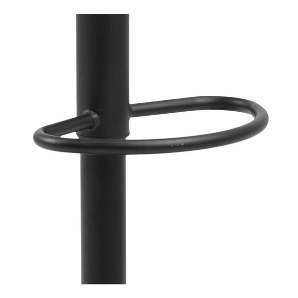 Scaun de bar verde cu înălțime ajustabilă tapițat (înălțime șezut 62 cm) Finch – Actona-image-2