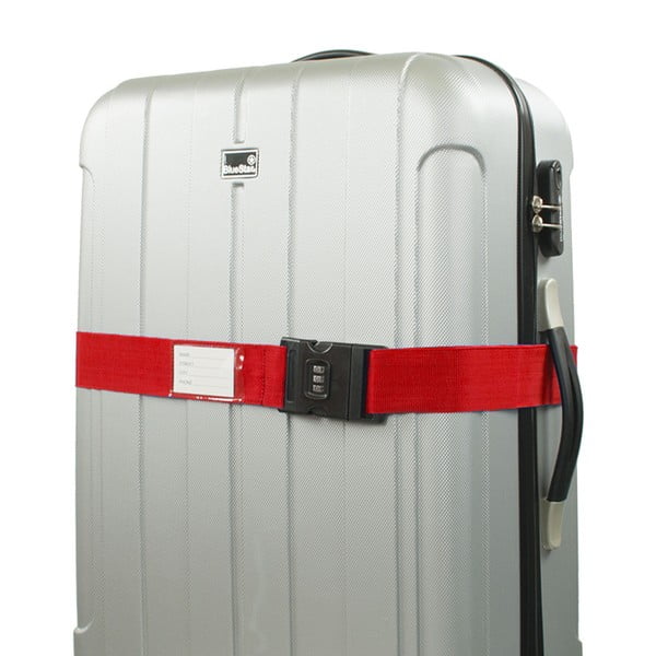 Centură de siguranţă pentru bagaj Bluestar, roşu
