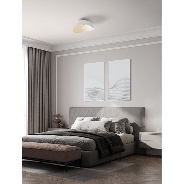Plafonieră alb mat din metal Opsi – Nova Luce-image-1