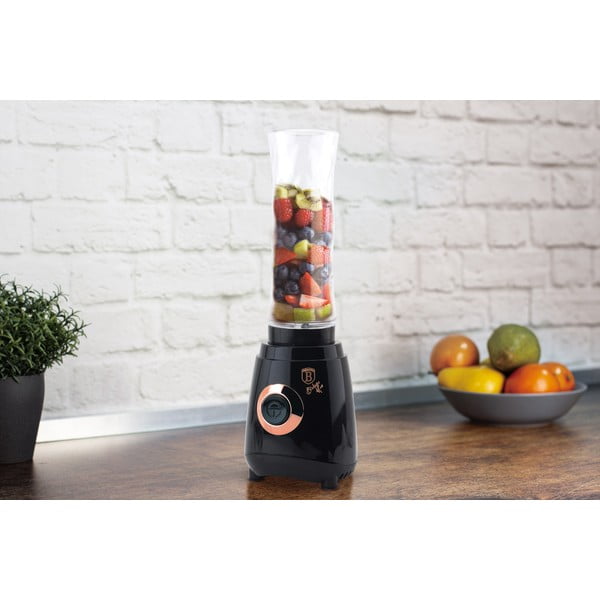 Blender negru pentru smoothie Black Rose Collection - BerlingerHaus-image-4