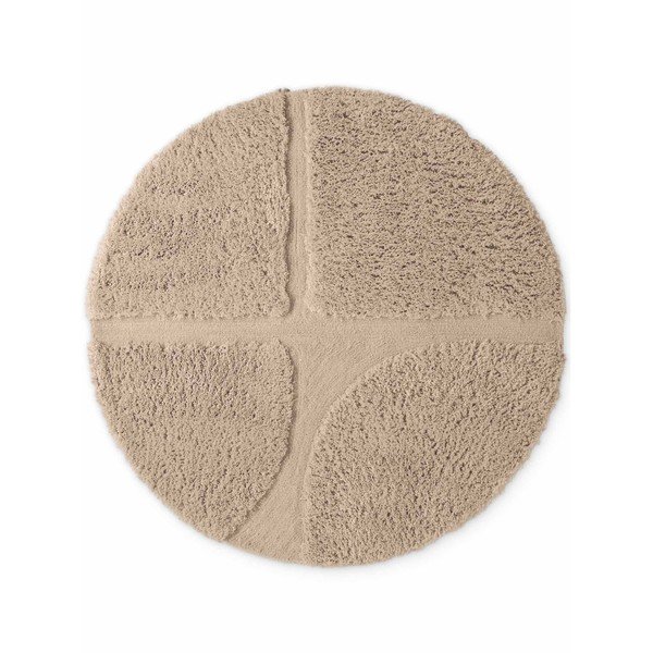 Covor bej țesut manual rotund ø 160 cm Lambeth Jasper – Ted Baker