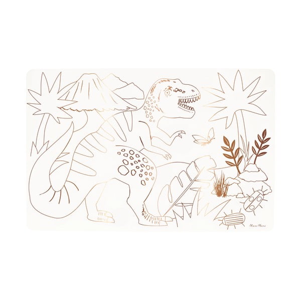 Suporturi pentru farfurii 8 buc. din hârtie 28x42.5 cm Dinosaurs – Meri Meri-image-4