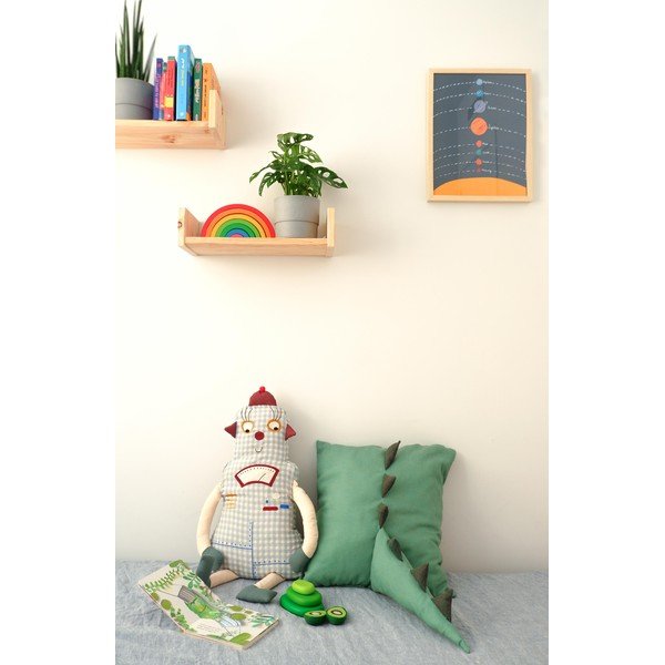 Pernă decorativă pentru copii Dino – Little Nice Things-image-1