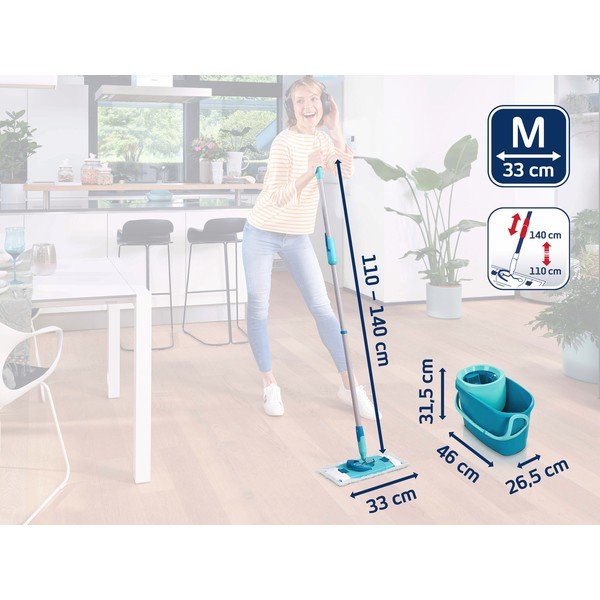 Mop cu găleată Clean Twist M Ergo  – LEIFHEIT-image-2