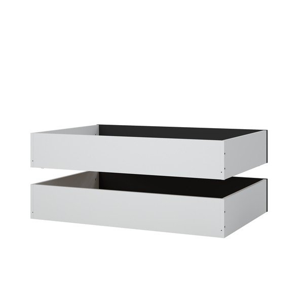 Sertare sub pat negre 2 buc. 90x190/140x190 cm Naia – Tvilum-image-4