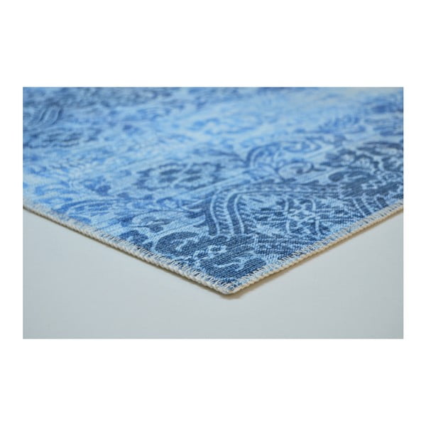 Covor Vitaus Becky, 800 x 150 cm, albastru petrol-image-2