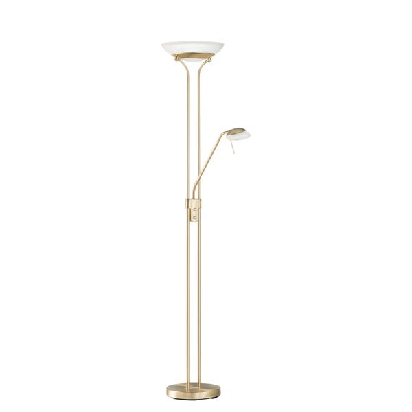 Lampadar auriu LED cu intensitate reglabilă (înălțime 182 cm) Pool – Fischer & Honsel