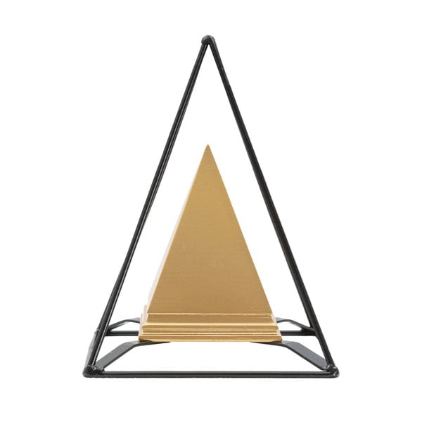 Statuetă metalică în decor auriu Mauro Ferretti Piramid-image-2