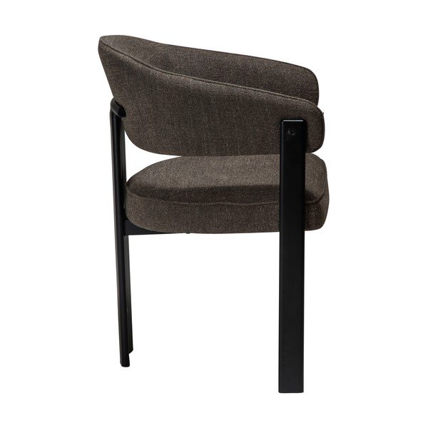 Scaun de living maro cu cotiere Duct – DAN-FORM Denmark-image-3