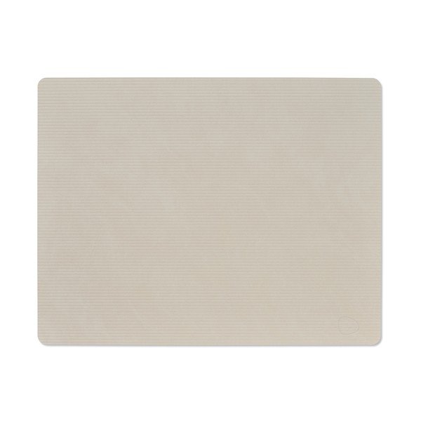 Suport pentru farfurii din piele ecologică 35x45 cm Square L Corduroy – LIND DNA