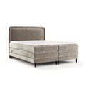 Pat boxspring maro deschis 140x200 cm Dove – Maison de Rêve