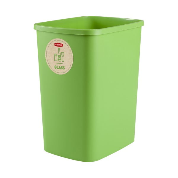 Set 3 coșuri de gunoi pentru sortarea deșeurilor Curver ECO, 25 l-image-1
