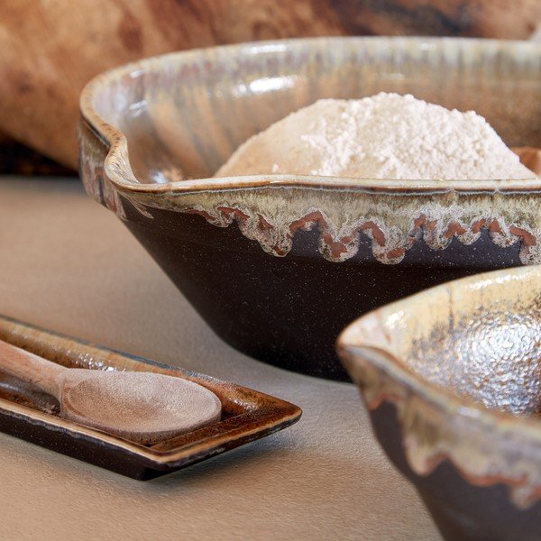 Bol maro închis din gresie Poterie – Casafina-image-1