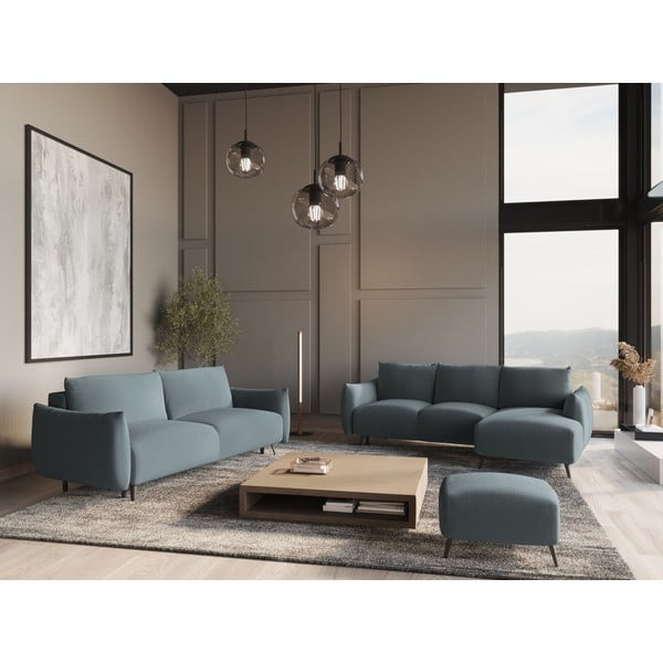 Taburet albastru deschis Malie – Makamii-image-1