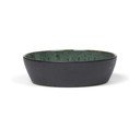 Bol mic verde/negru din gresie Gastro Green/Black – Bitz