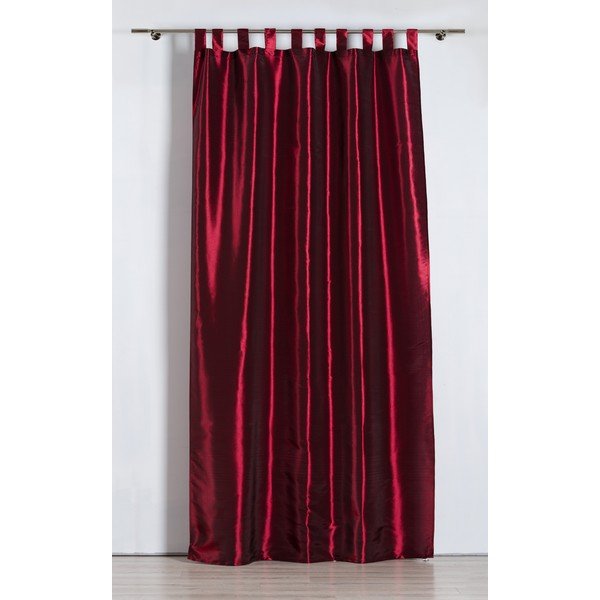 Draperie burgundy 140x245 cm Royal Taffeta – Mendola Fabrics-image-1