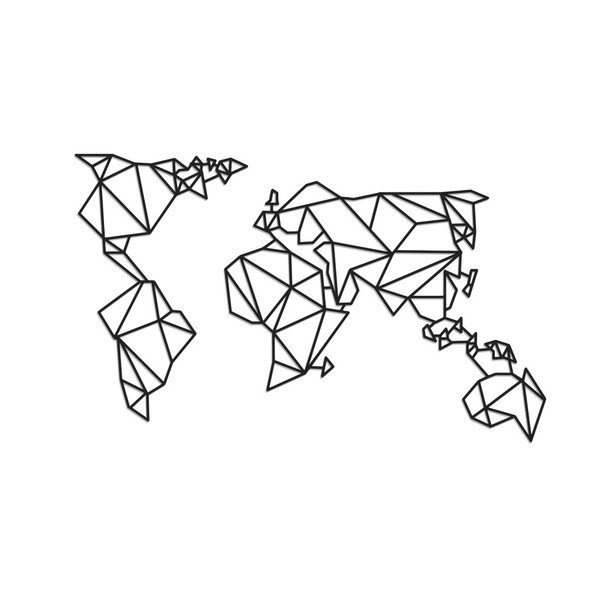 Decorațiune de perete Really Nice Things Worldmap-image-1