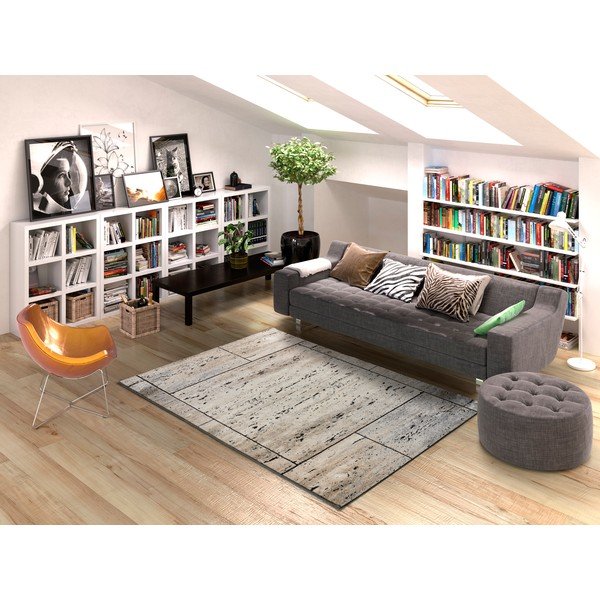 Covor bej 80x150 cm Astrid – Universal-image-1