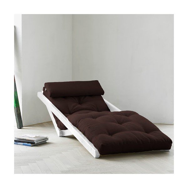 Fotoliu Karup Figo White/Brown, 70 cm-image-1