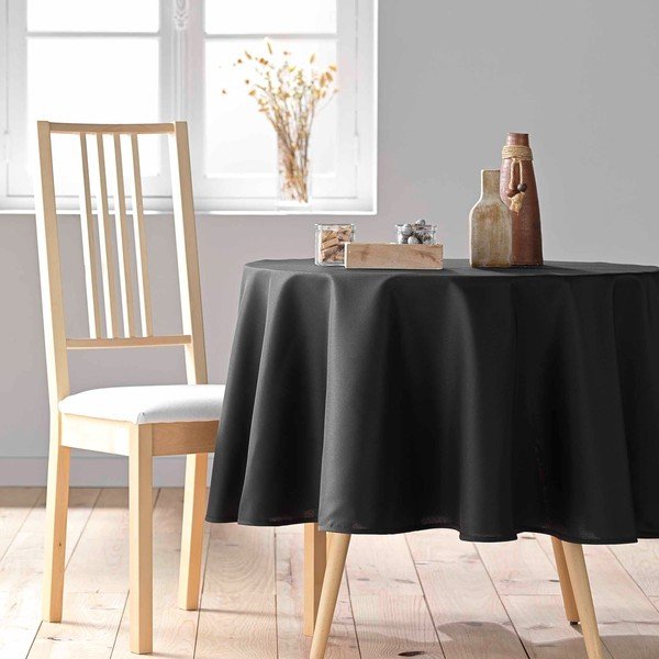 Față de masă potrivit pentru spălare automată ø 180 cm Essentiel – douceur d'intérieur