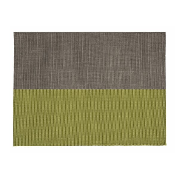 Suport pentru farfurie Tiseco Home Studio Stripe, 33 x 45 cm, bej - verde