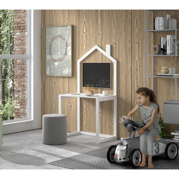 Birou de copii din lemn masiv de pin 50x80.5 cm DALLAS – Vipack-image-1