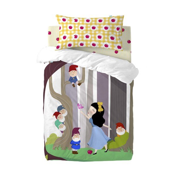 Cearceaf elastic din bumbac Mr. Fox Mirror Mirror Mirror, 60 x 120 cm-image-2