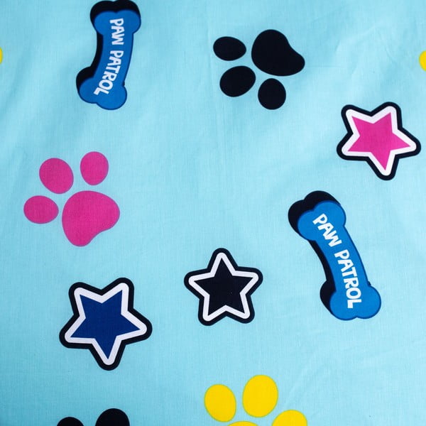 Lenjerie de pat fosforescentă pentru copii din bumbac pentru pat de o persoană 140x200 cm Paw Patrol – Jerry Fabrics-image-4