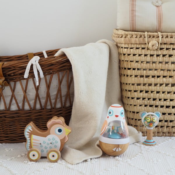 Jucărie tip balansoar pentru copii Djeco„ Alb ca zăpada”-image-1