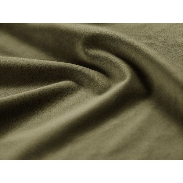 Colțar modular kaki cu tapițerie din catifea (cu colț pe partea dreaptă/cu șezlong) Jodie – Micadoni -image-3