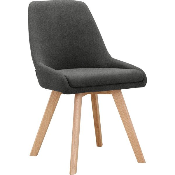 Scaun de dining gri închis Rudi – Støraa