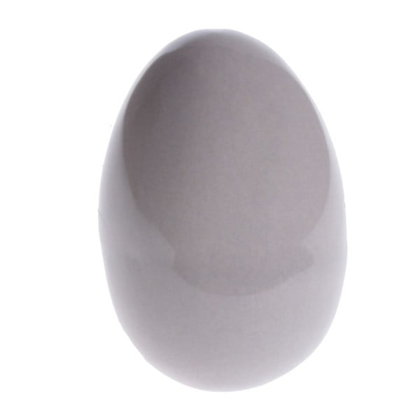 Decorațiune din ceramică Ewax Egg, gri