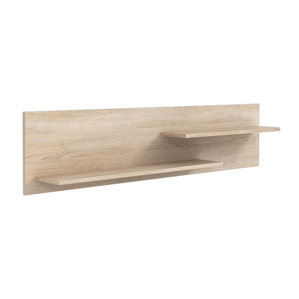 Raft de perete cu elemente din lemn de stejar deschis Java