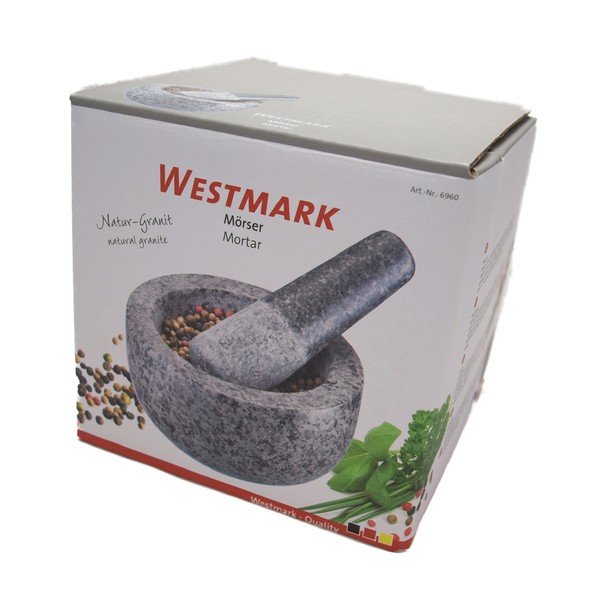 Mojar și pistil din granit Westmark, gri-image-3