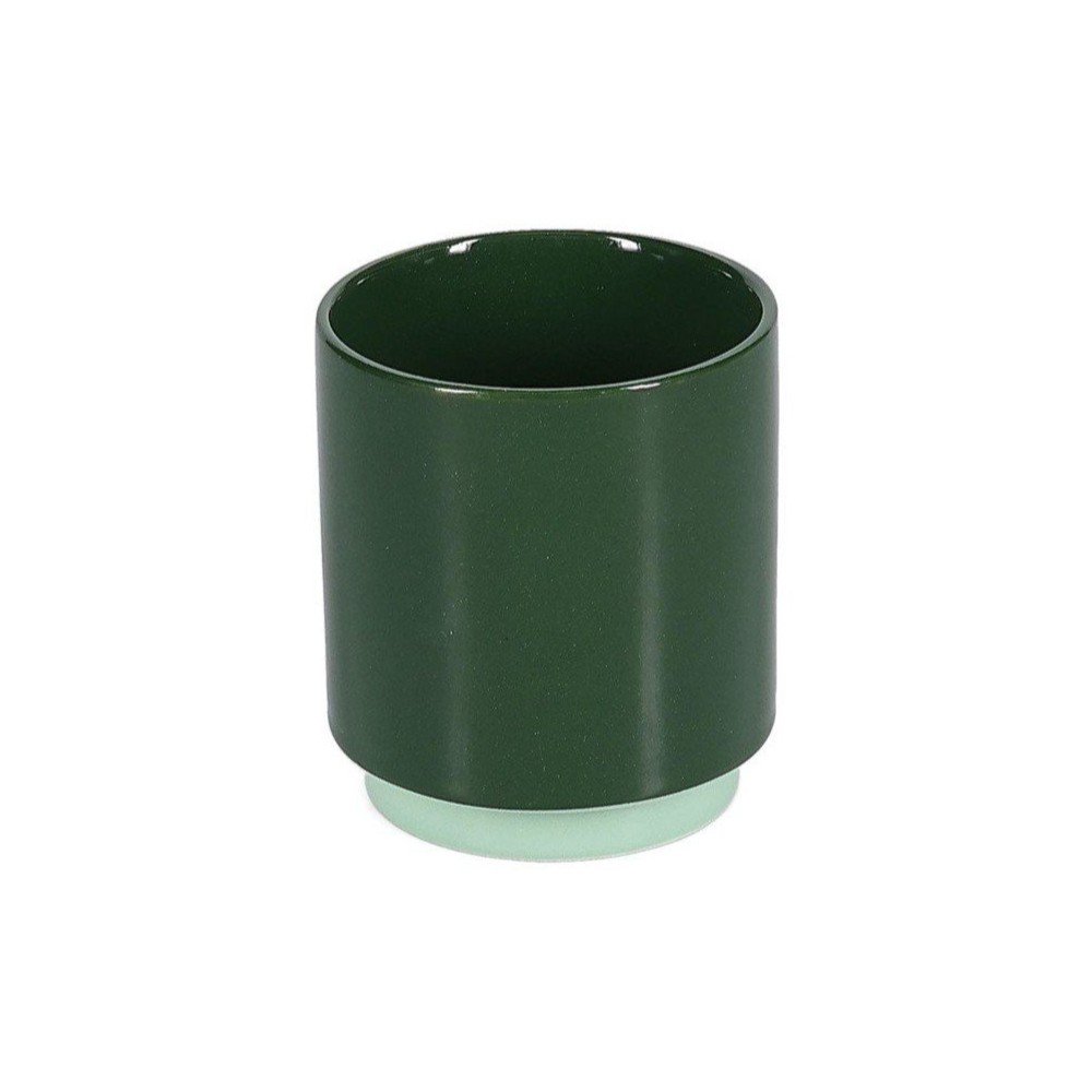 Ceasca verde-inchis din gresie ceramica 270 ml Duo – ONA